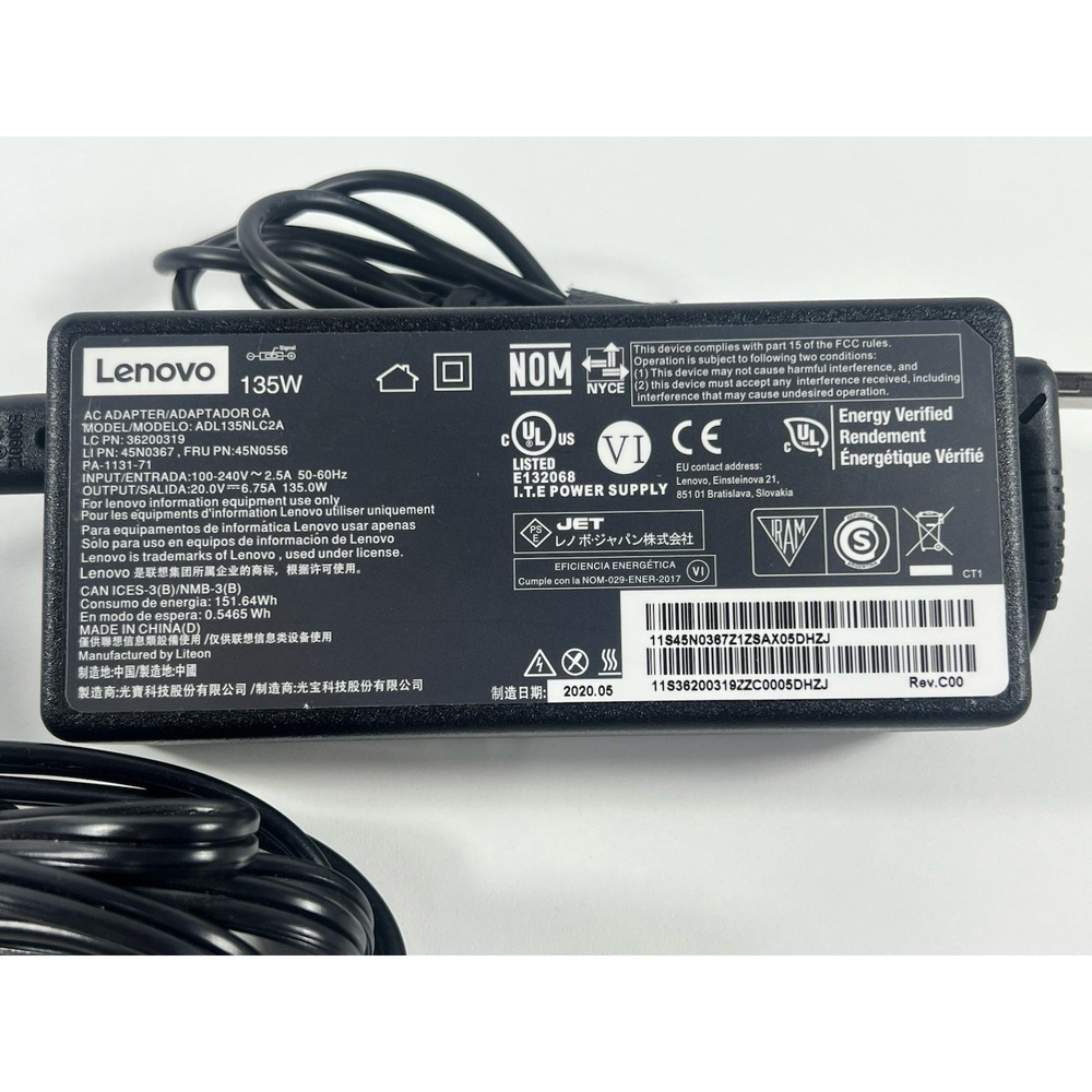 Lenovo ThinkPad Thunderbolt 3 Dock Gen 2 DK1841 HDMI DP USB-C RJ-45 - Picture 9 of 9